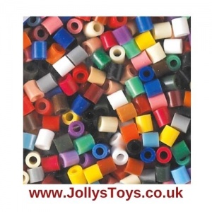 Pack of 1000 Hama Beads, Solid Colour Mix 66